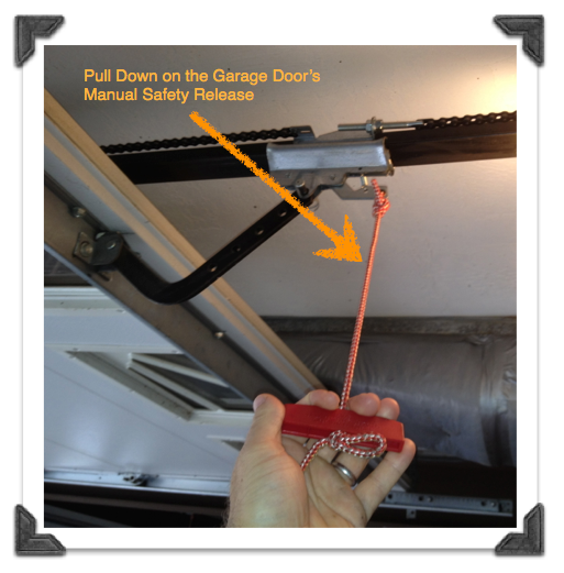 How to Reset Garage Door After Pulling Emergency Release
