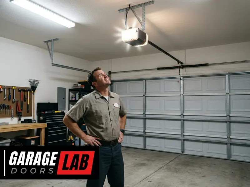 Garage Door Opener Light Blinks But Does Not Open-Fi