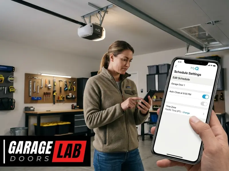 How To Change Time On Myq Garage Door Opener App-Fi