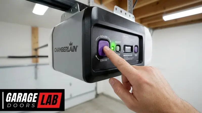 How To Erase Codes On Chamberlain Garage Door Opener-Fi