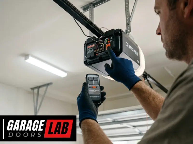 How To Program Chamberlain Remote To Craftsman Garage Door Opener-Fi