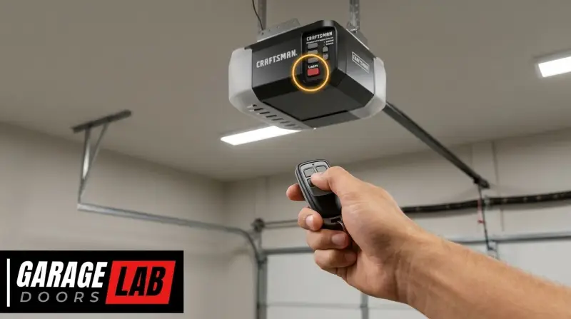 How To Program Clicker Garage Door Opener To Craftsman-Fi