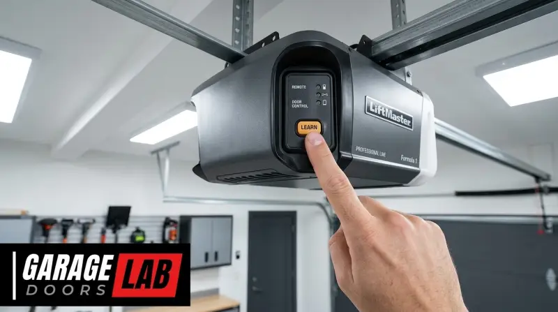 How To Program Liftmaster Formula 1 Garage Door Opener-Fi
