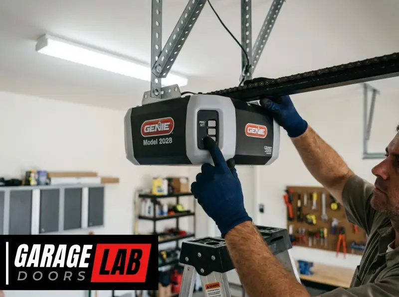 How To Reset Genie Garage Door Opener Model 2028-Fi