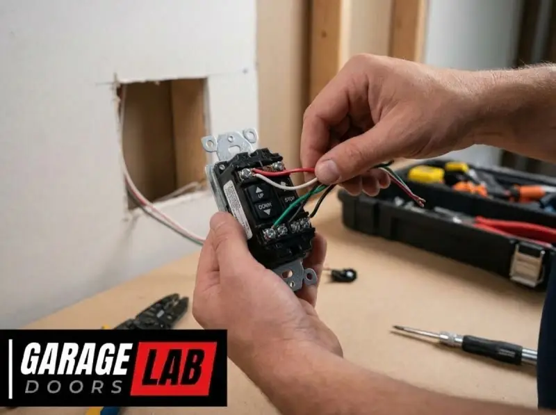 How To Wire A 3 Button Garage Door Opener-Fi