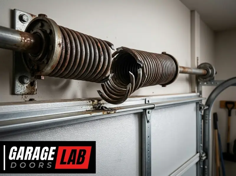 Can You Open The Garage Door With A Broken Spring-Fi