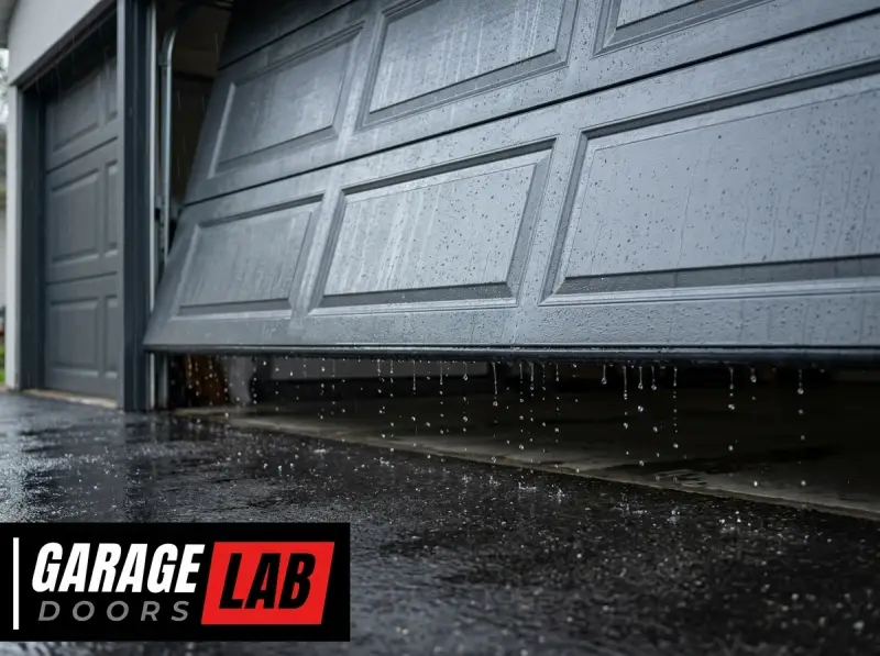Garage Door Drips When Opening-Fi