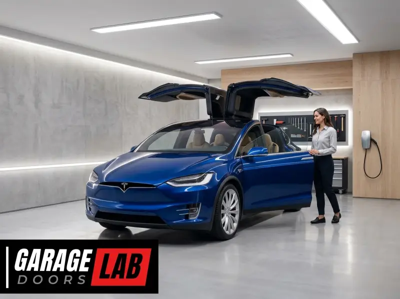 How Do Tesla Model X Doors Open In A Garage-Fi