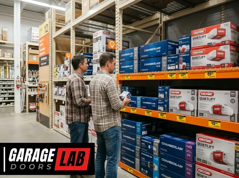 How Much Is A Garage Door Opener At Home Depot-Fi