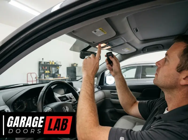 How To Program Garage Door Opener Honda Odyssey 2014-Fi