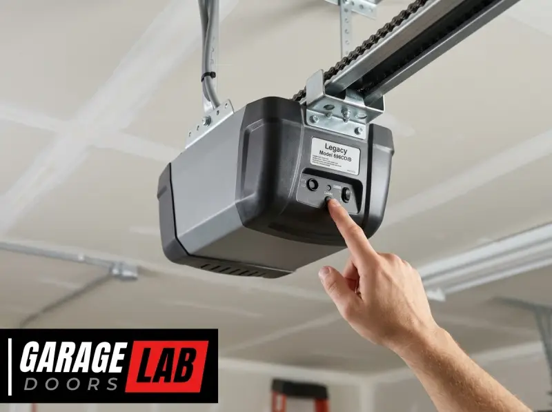 How To Program Legacy Garage Door Opener Model 696Cd B-Fi