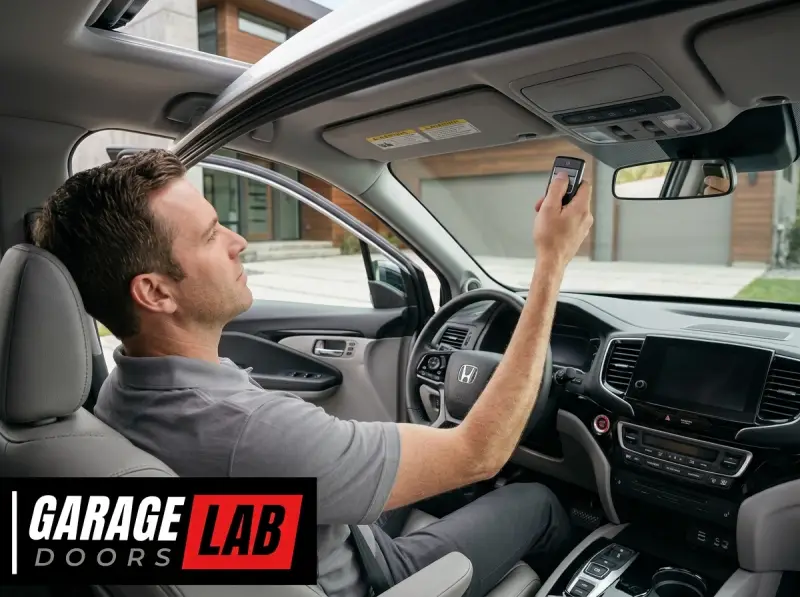 How To Set Garage Door Opener In Honda Pilot 2021-Fi