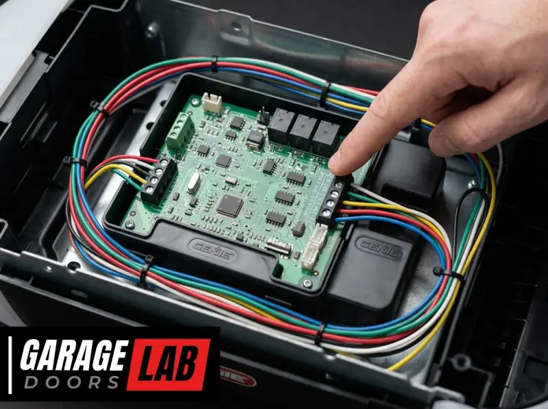 How To Wire A Genie Garage Door Opener Diagram-Fi