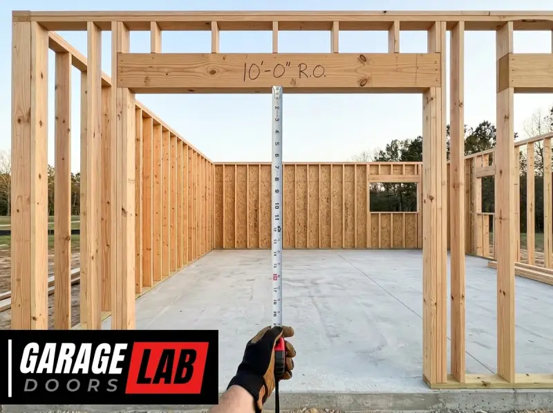 What Is The Rough Opening For A 10X10 Garage Door-Fi